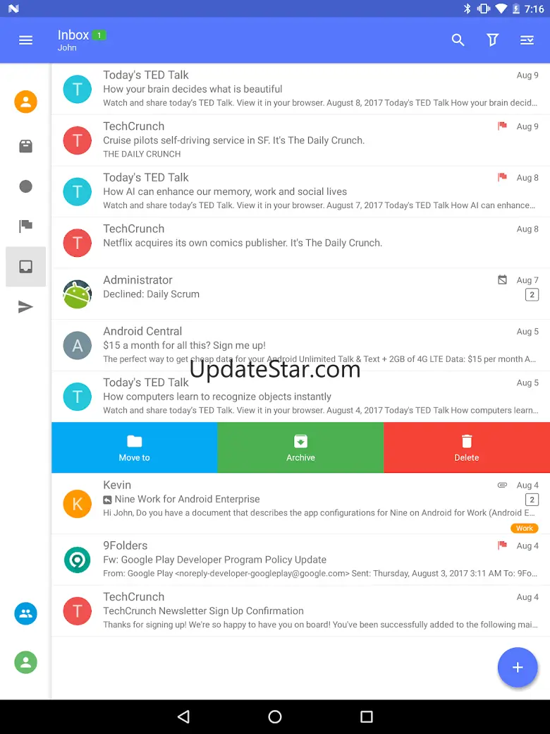 Nine - Email & Calendar