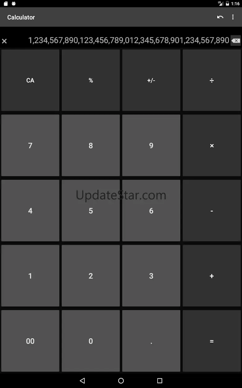 Calculator with many digit (Lo 1.9.19