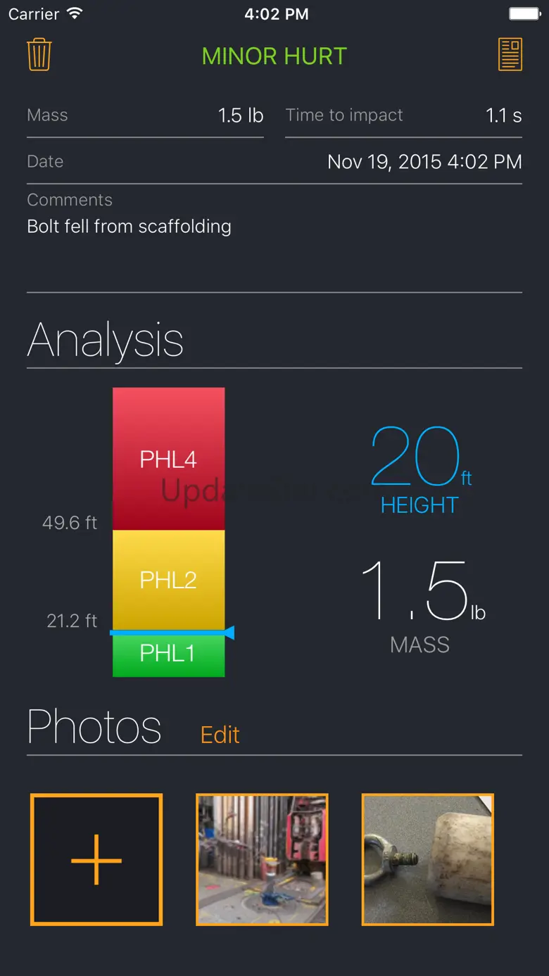 Drop Hurt Calc 1.1.1
