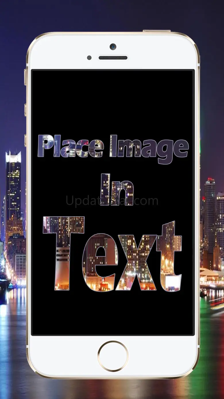 Clipping Mask : Image in Text 2