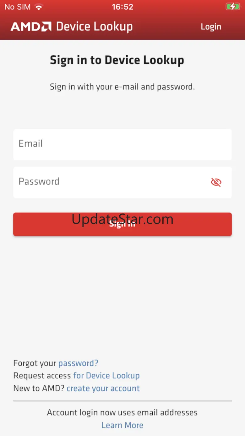 AMD Device Lookup 5.0.9