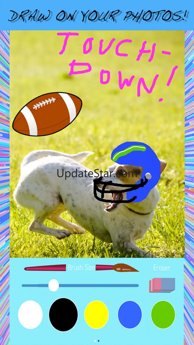 Draw on pictures, funny stickers & doodles 2.0