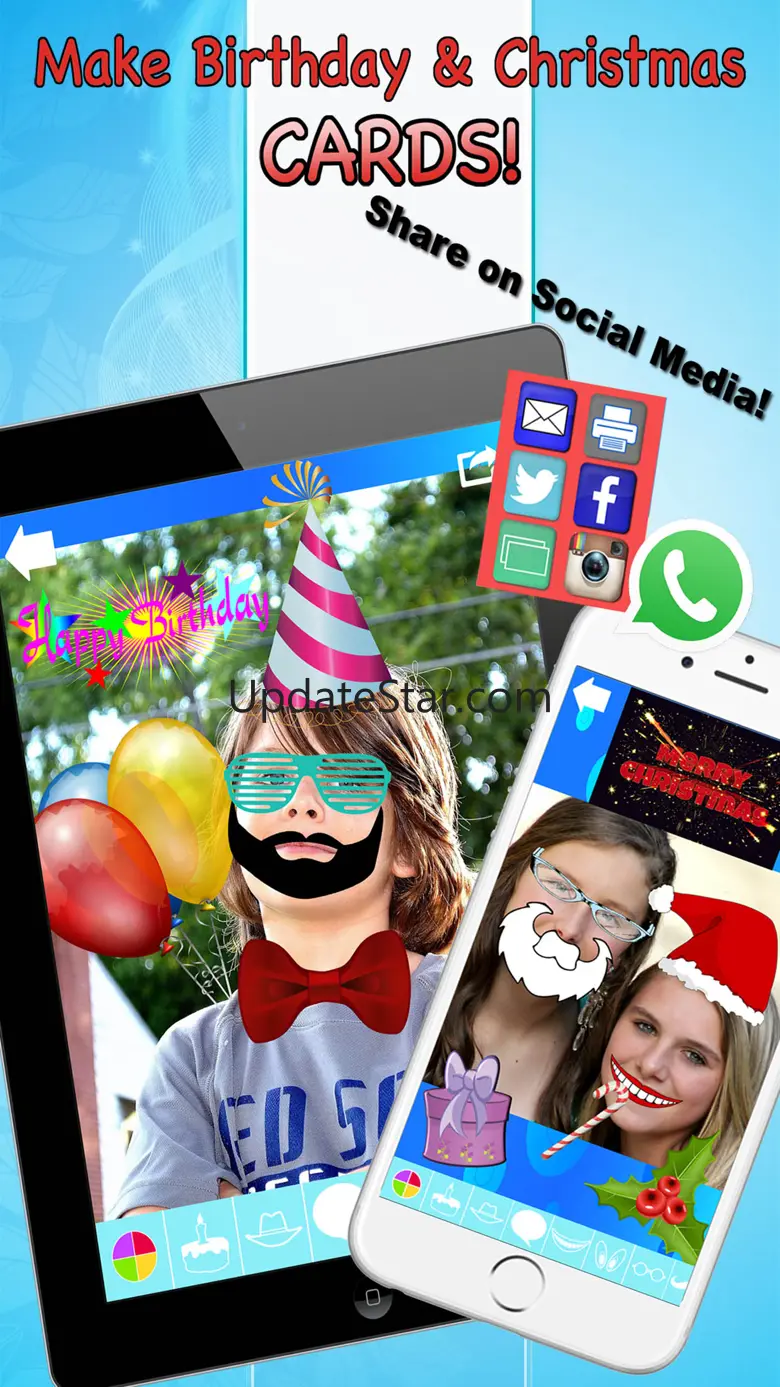 Draw on pictures, funny stickers & doodles 2.0