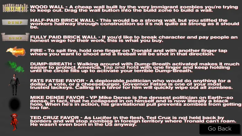 Tronald Dump - Build a Wall to Save America! 1.11