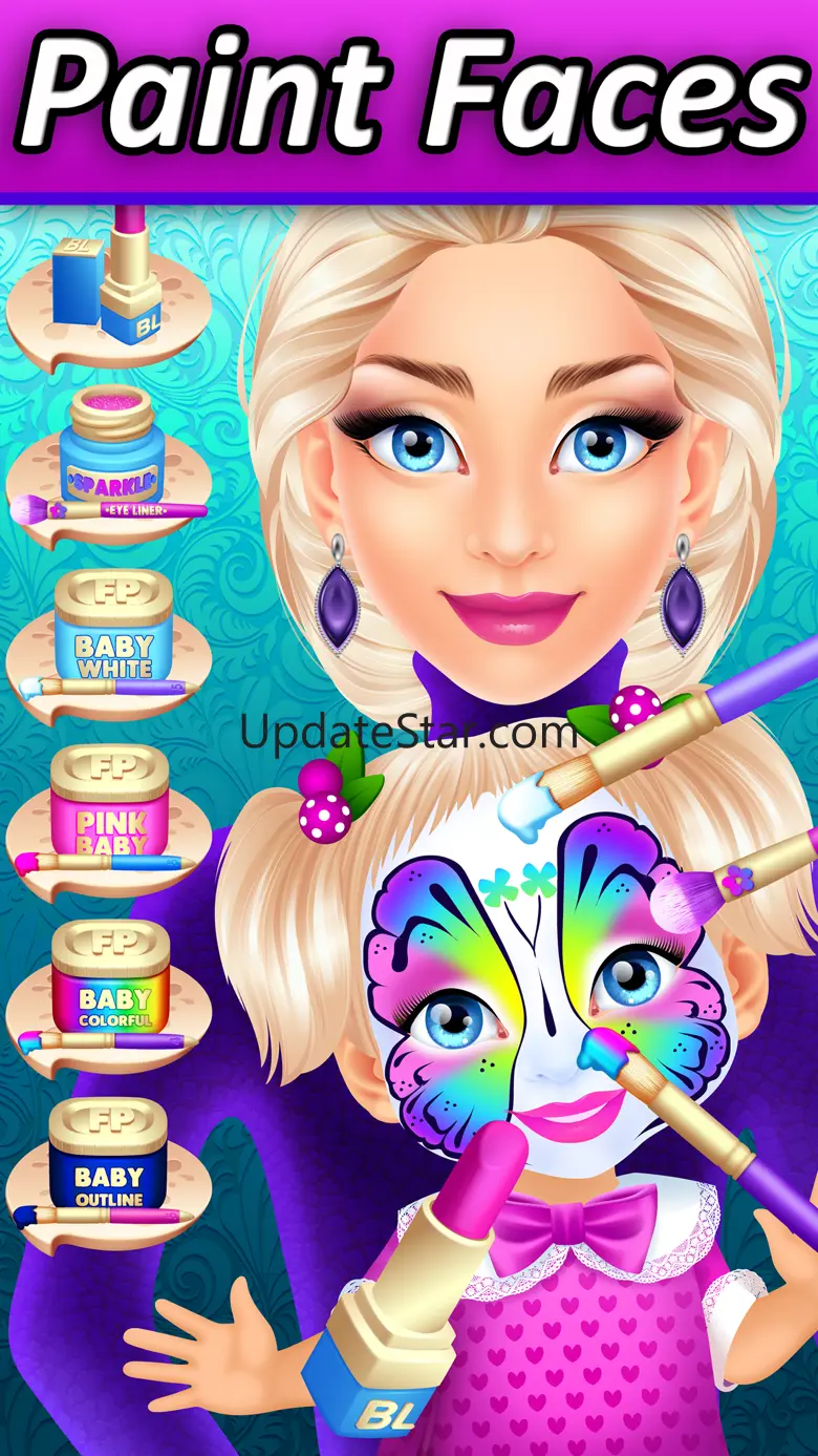 Mommys Face Paint & Makeup Salon - Baby Spa Dressup Story 1.3