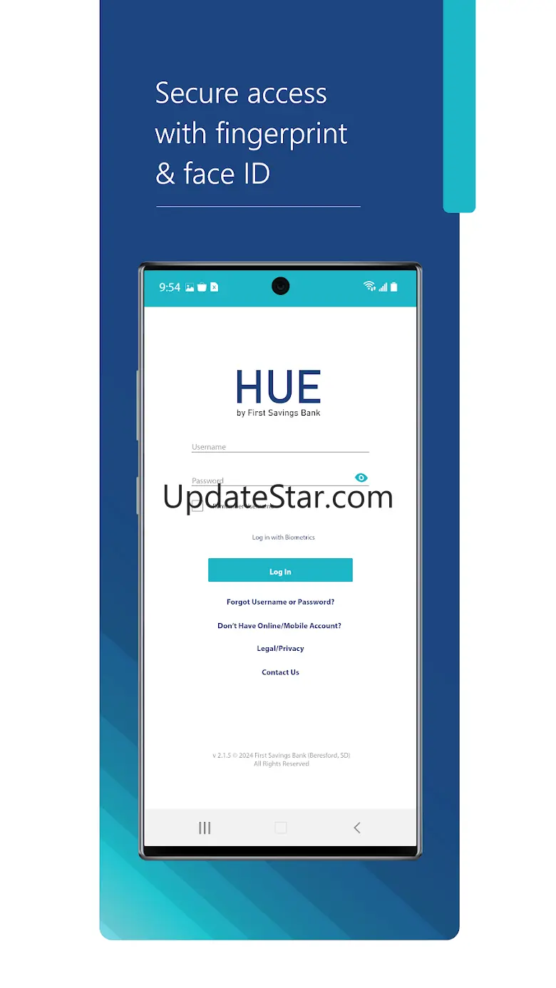 HUE/First Savings Credit Card 3.1.0