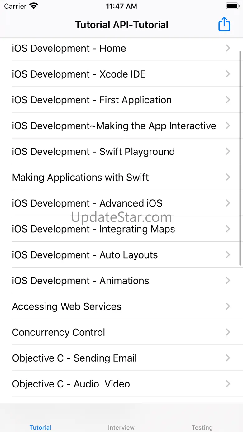 API Reference for IOS Develope 16.2