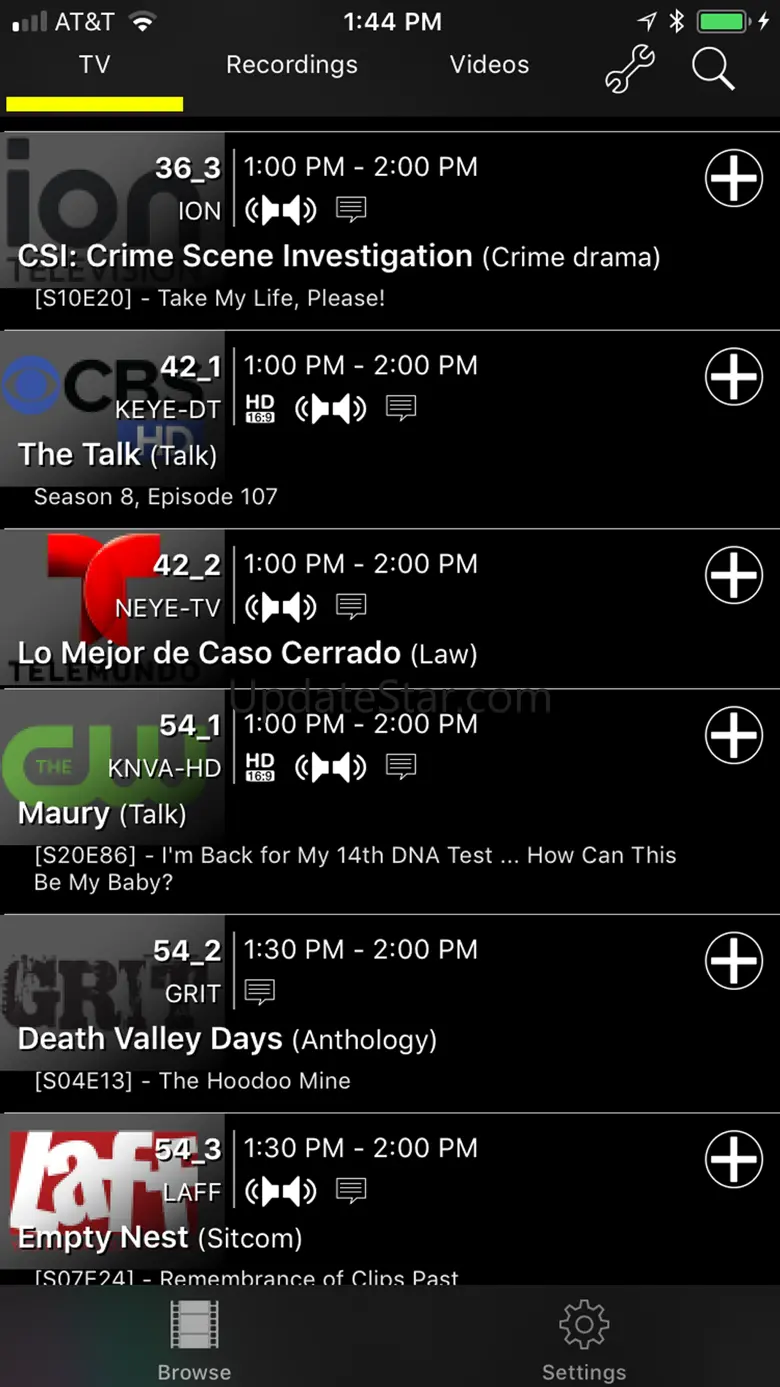 Myth TV Viewer 1.16