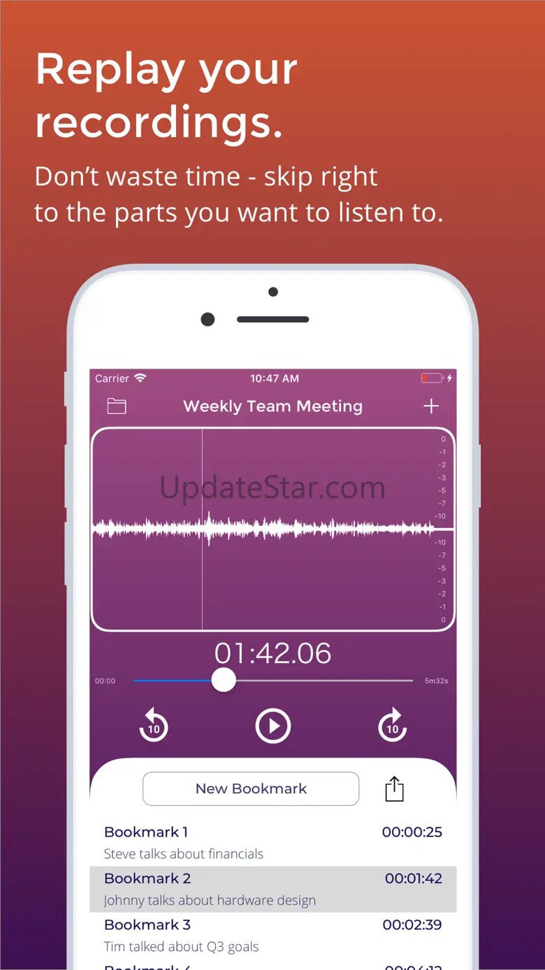 ClipNotes: Audio Bookmarks 1.1