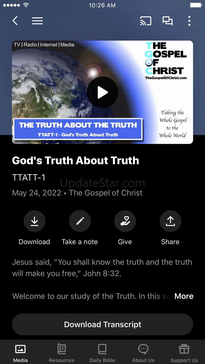 The Gospel of Christ - TGOC 6.3.1