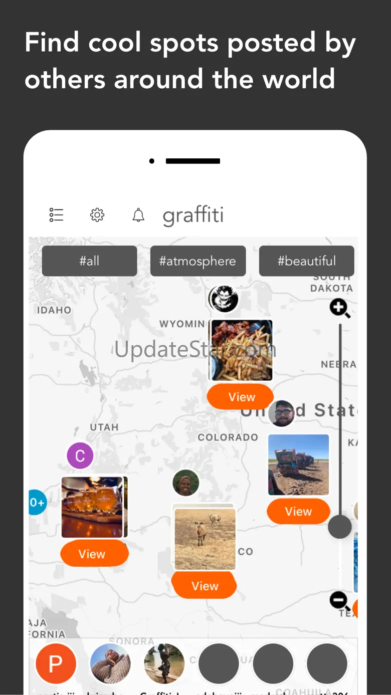 Graffiti Maps-Places Traveled 2.0323