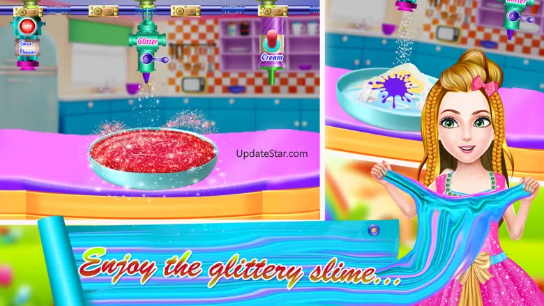 DIY Glitter Slime Maker Jelly 1.0