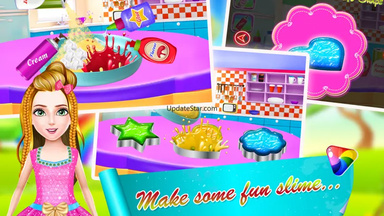 DIY Glitter Slime Maker Jelly 1.0