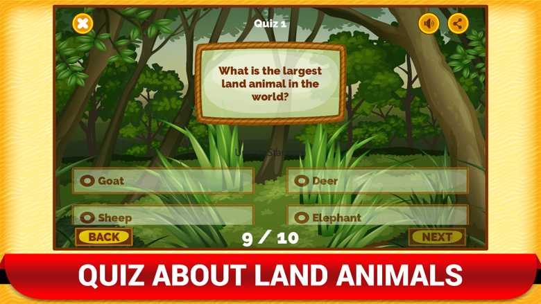 Learn Animal Quiz Games App 2.3