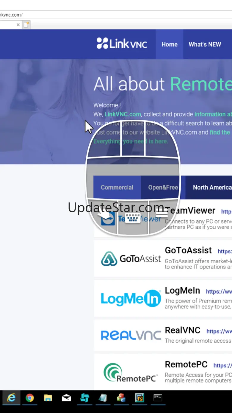 LinkVNC Viewer 1.1