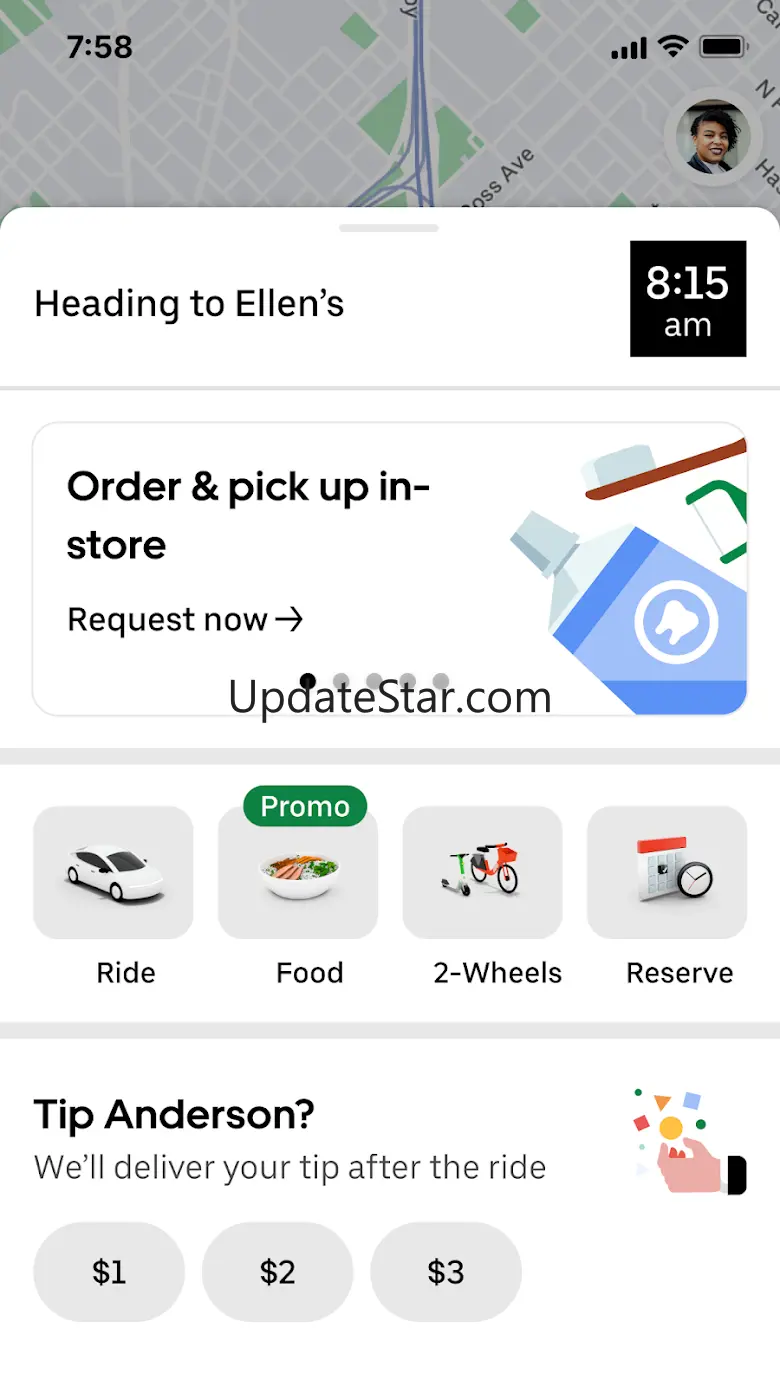 Uber - Request a ride 3.621.10000