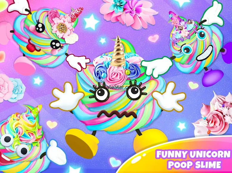 Unicorn Slime - Fluffy Slime