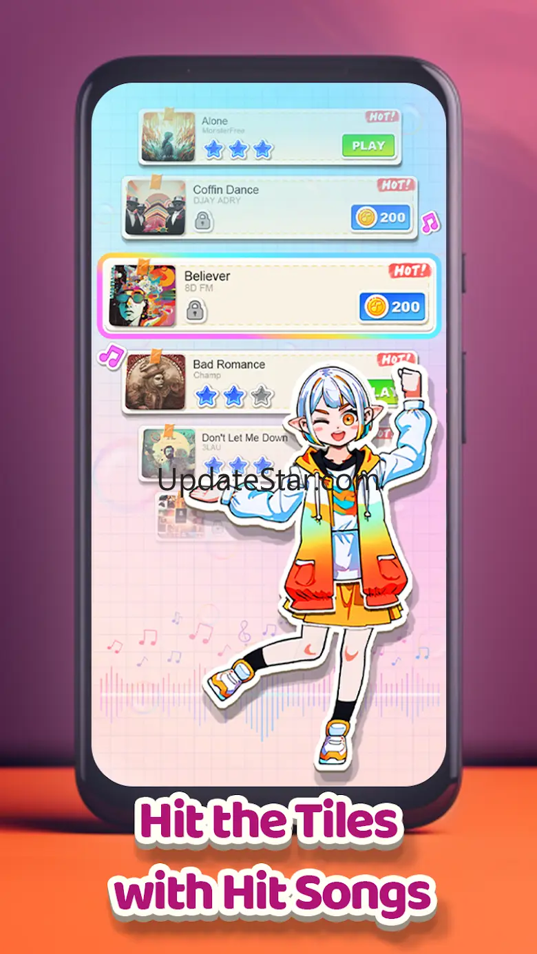 Dancing Girls - Sticker Tiles 2.0.0