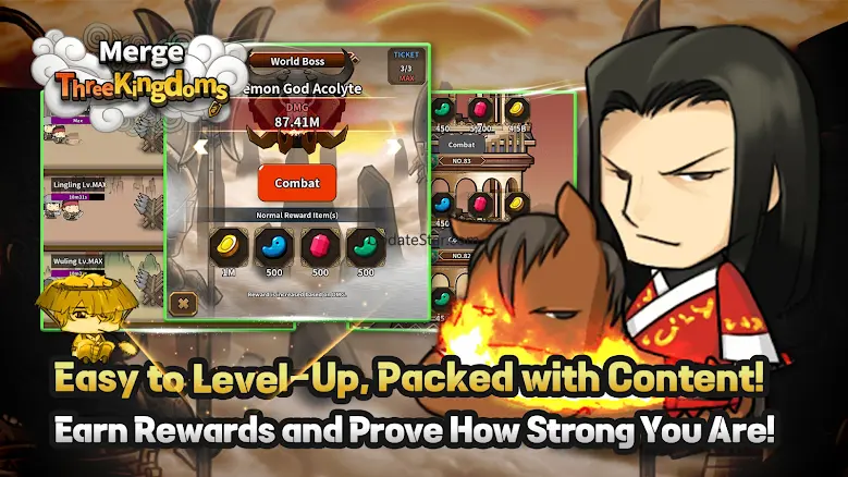 Merge Three Kingdoms Idle RPG