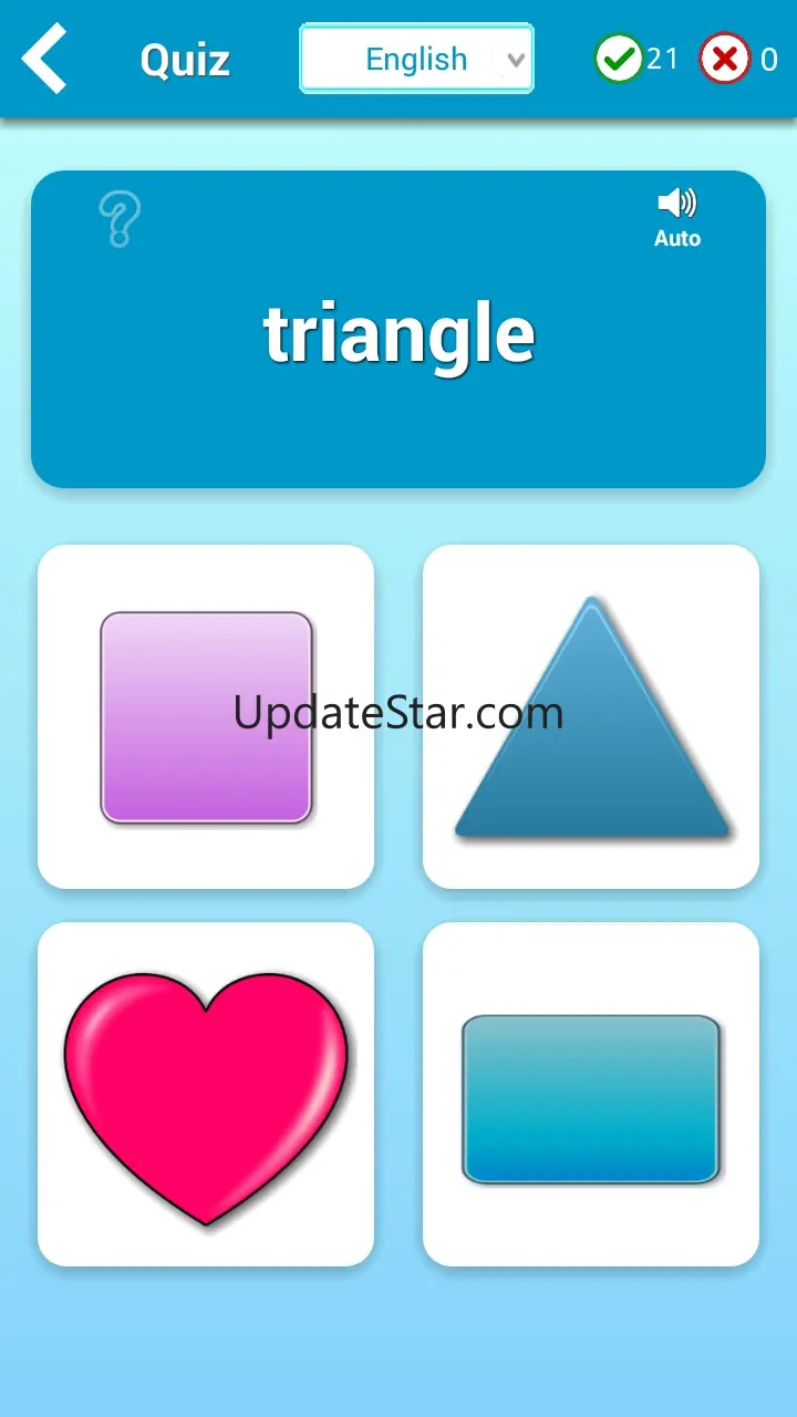 Colors & Shapes Flashcards 5.30