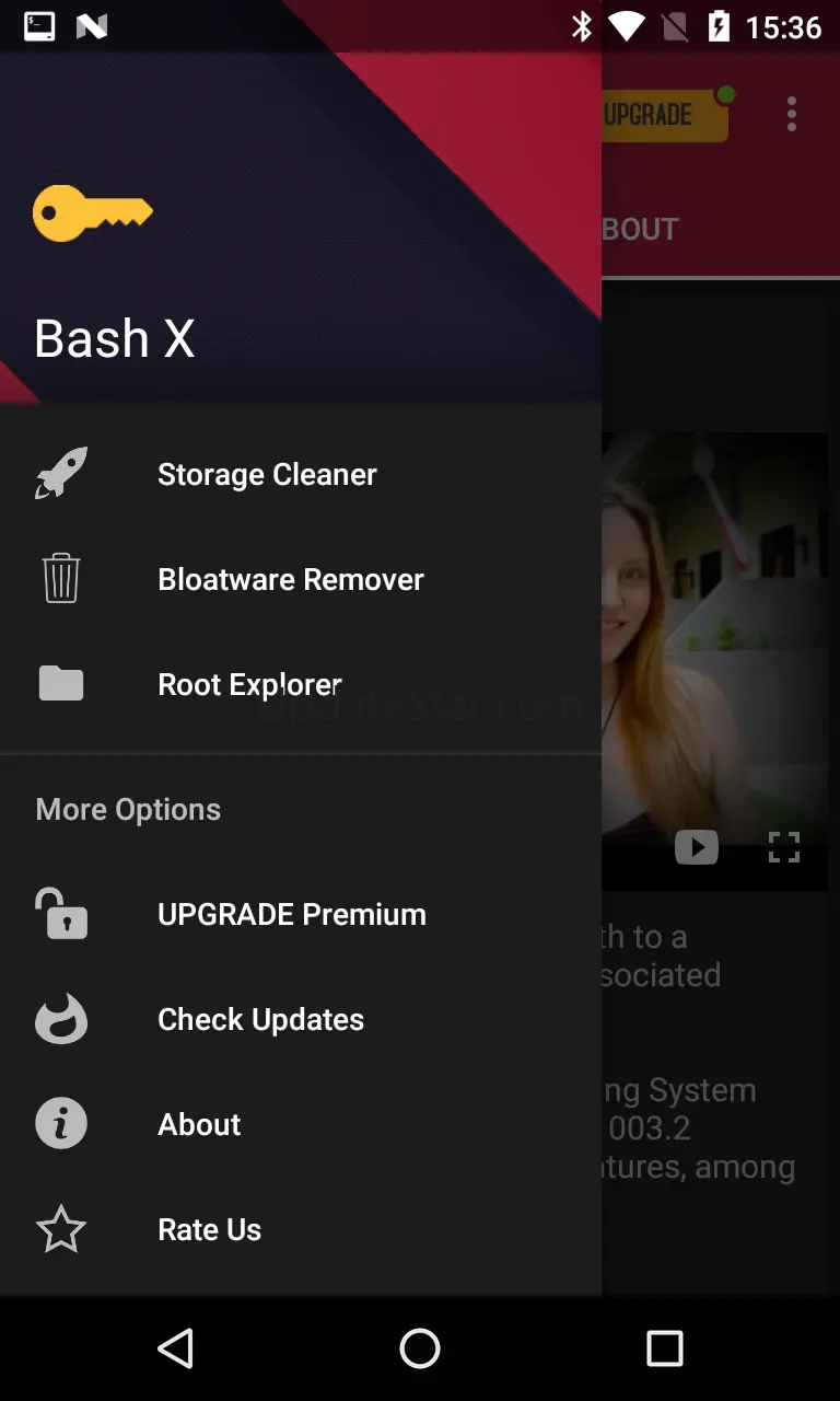 Bash Shell X [Root] X 107