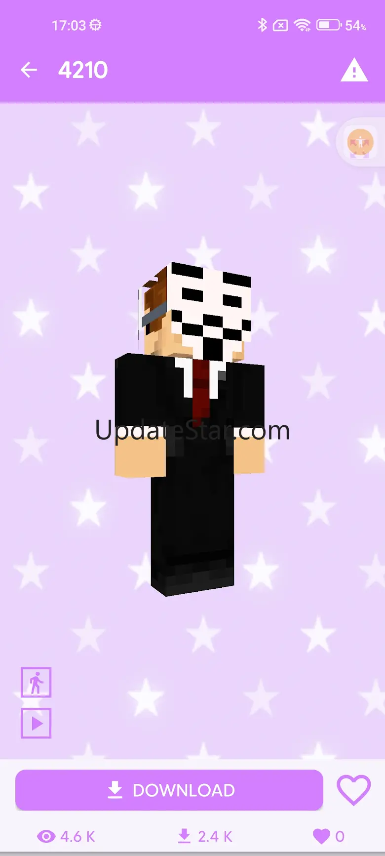 Hacker Skin for Minecraft 1.0.2