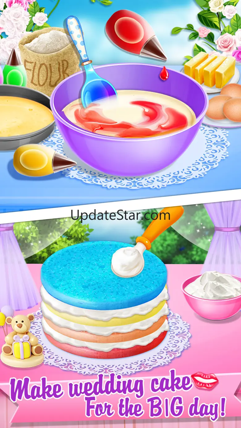 Wedding Rainbow Cake 1.3