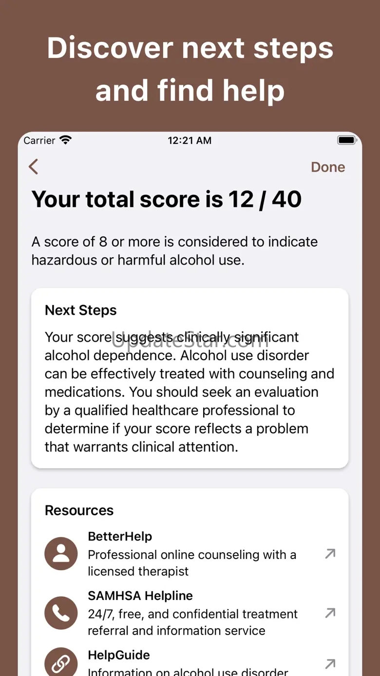 Alcoholism Test 2.0.2