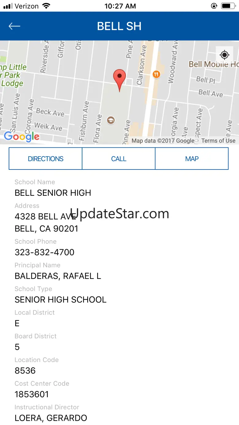 LAUSD School Directory 1.0.1