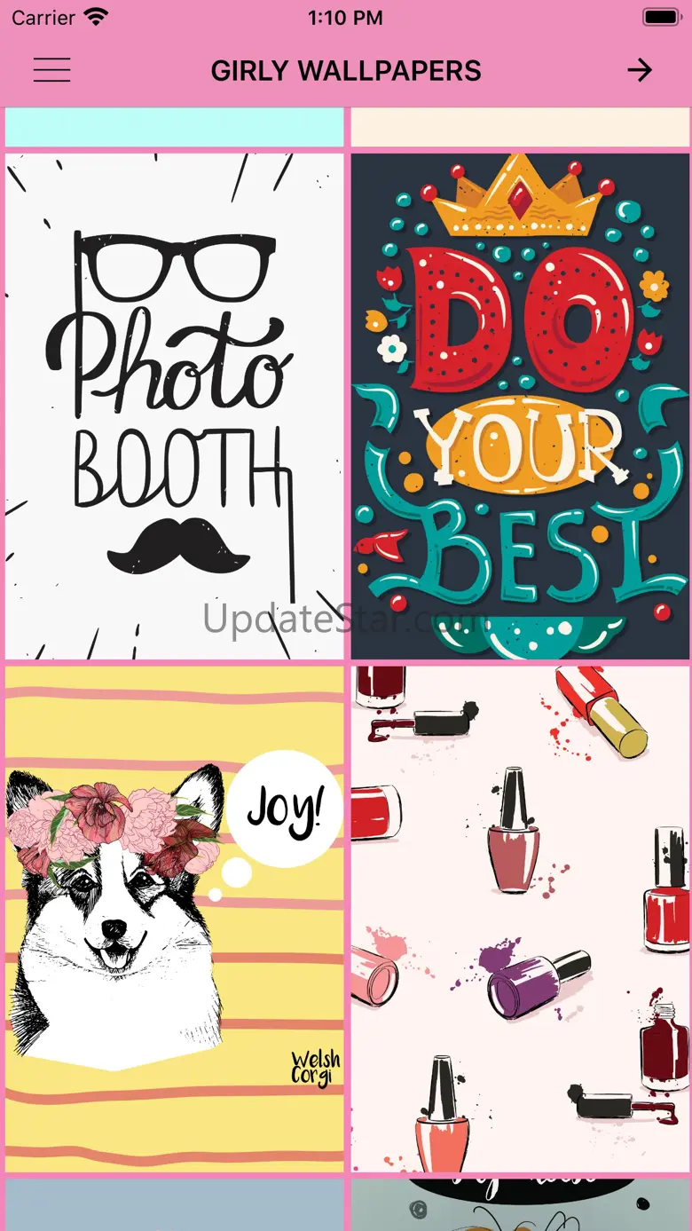 Girly Backgrounds & Wallpapers 4.9