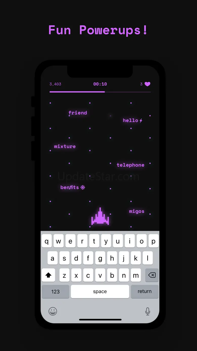 Text Invaders Game 2.0