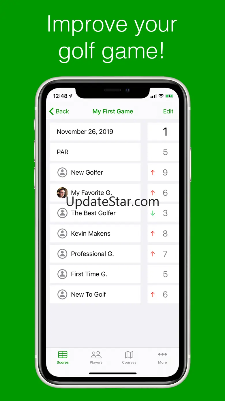 Golfer's Scorecard 1.3.3