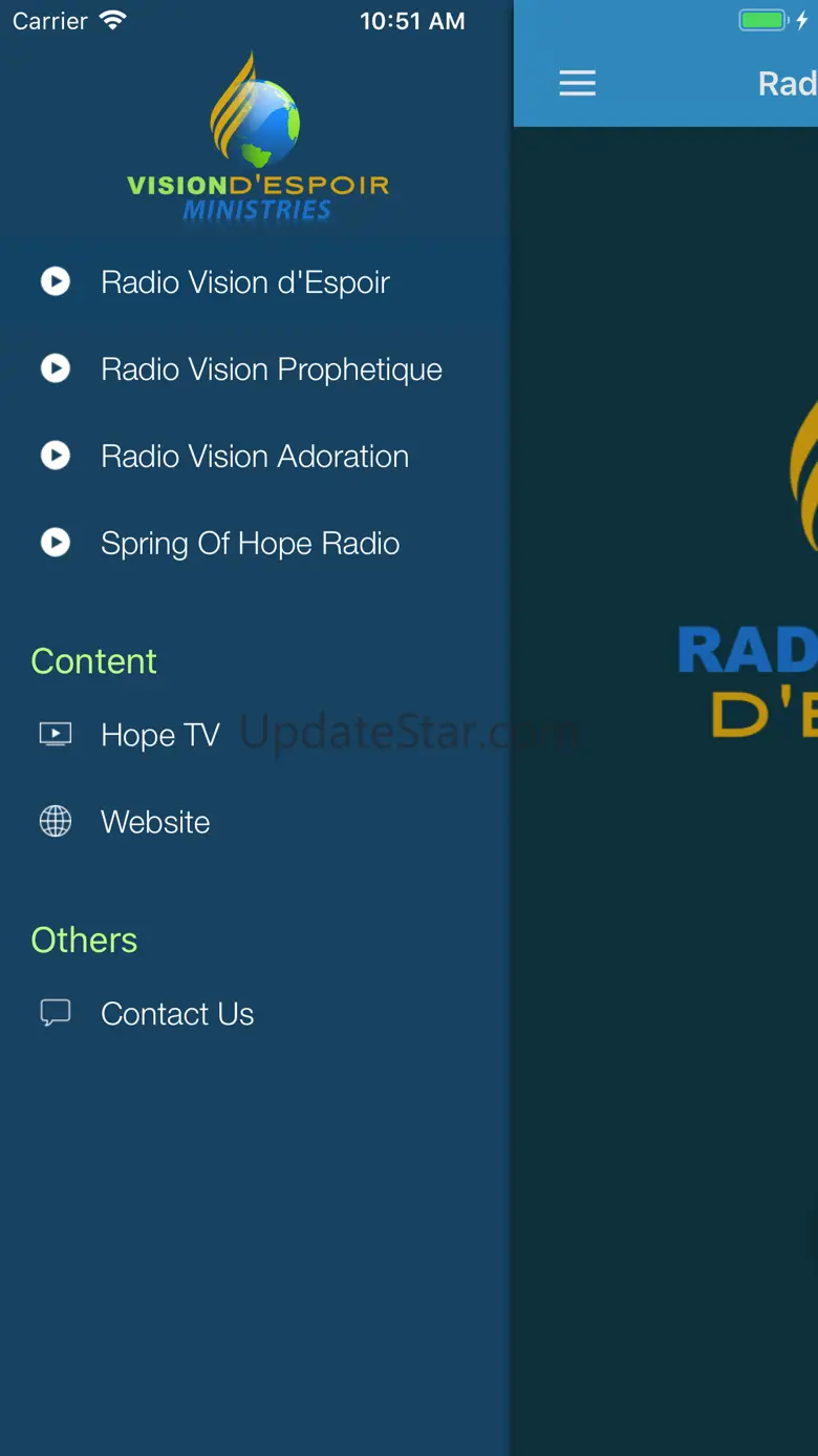 Radio Vision d'Espoir 1.1