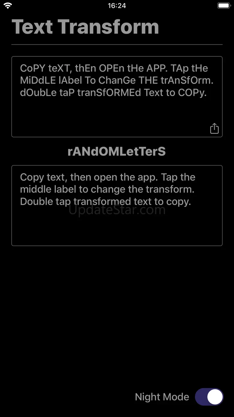 Text Transform 2.1