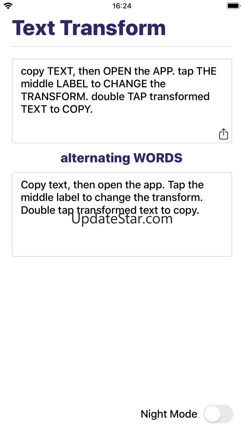Text Transform 2.1