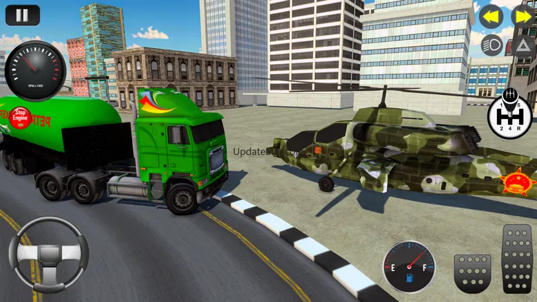 Real Service Truck Drive City 5.7