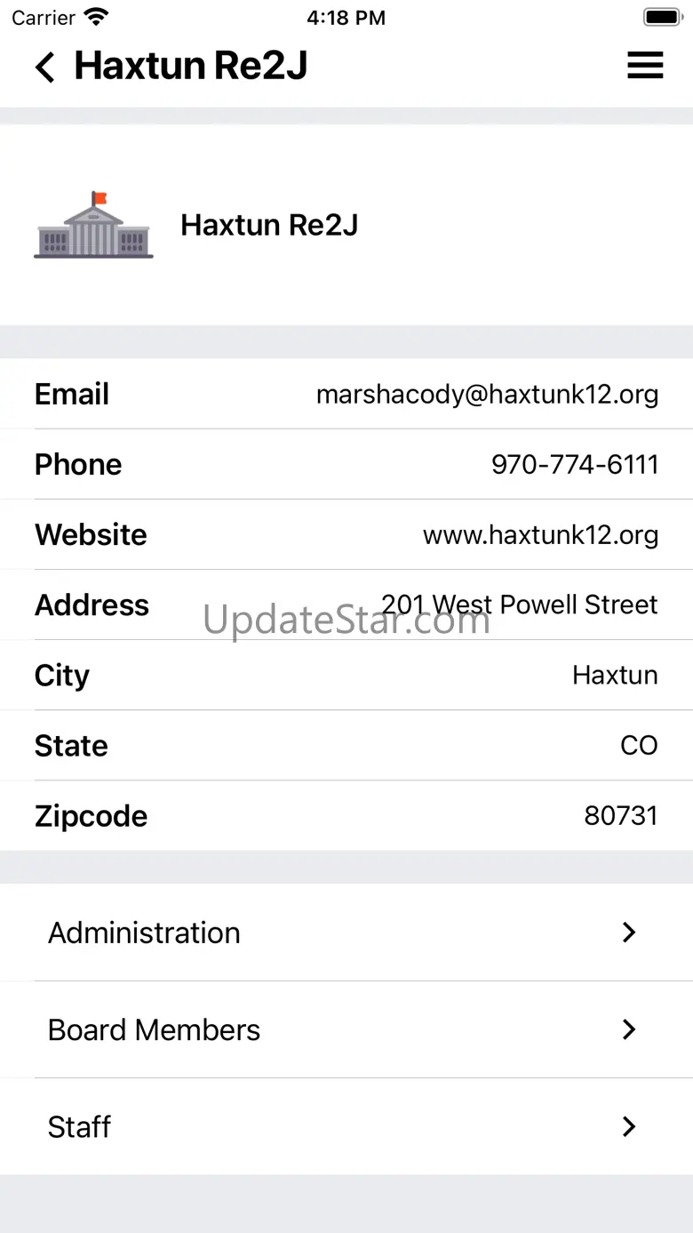 Haxtun School District RE-2J 2.0.0