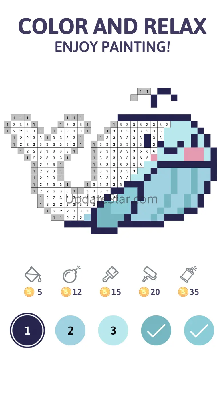 PixelBook: pixel art by number 1.01