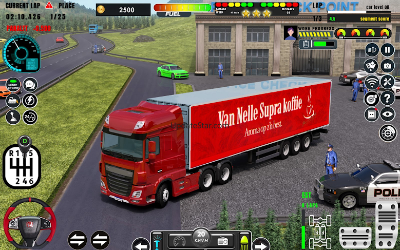 US Euro Truck Driving Games 3d 0.18