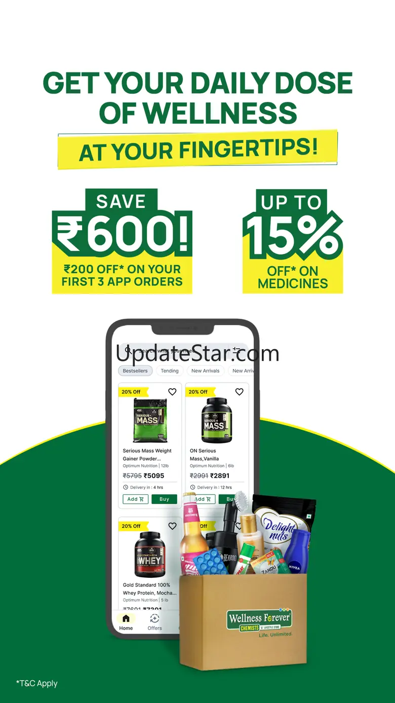 Wellness Forever-Pharmacy App 3.2