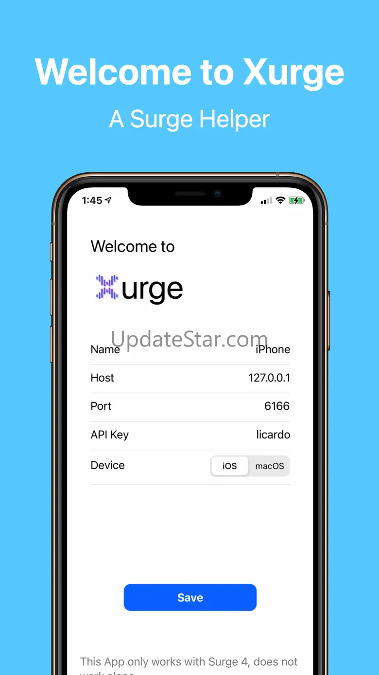 Xurge: Unofficial Surge Helper 1.3.1