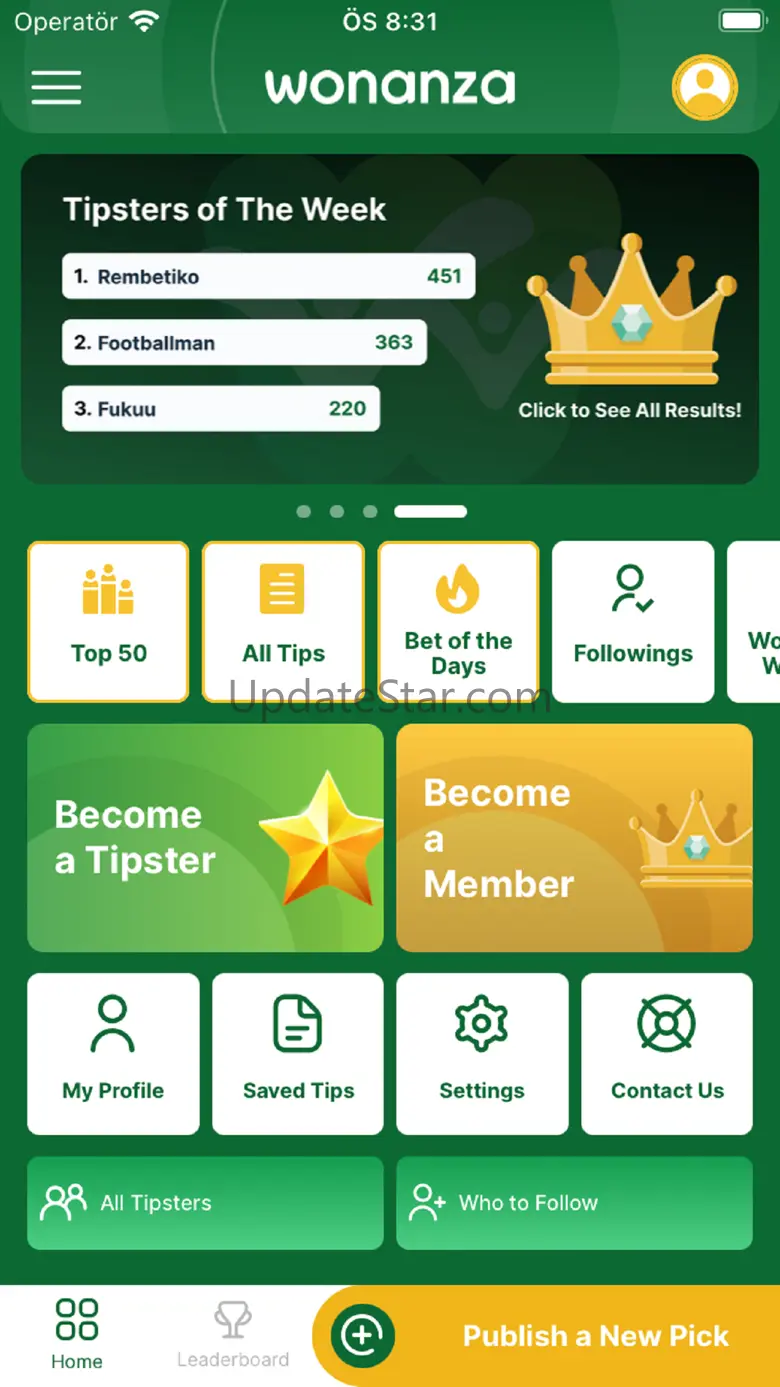 Wonanza - Sports Betting Tips 2.5.2