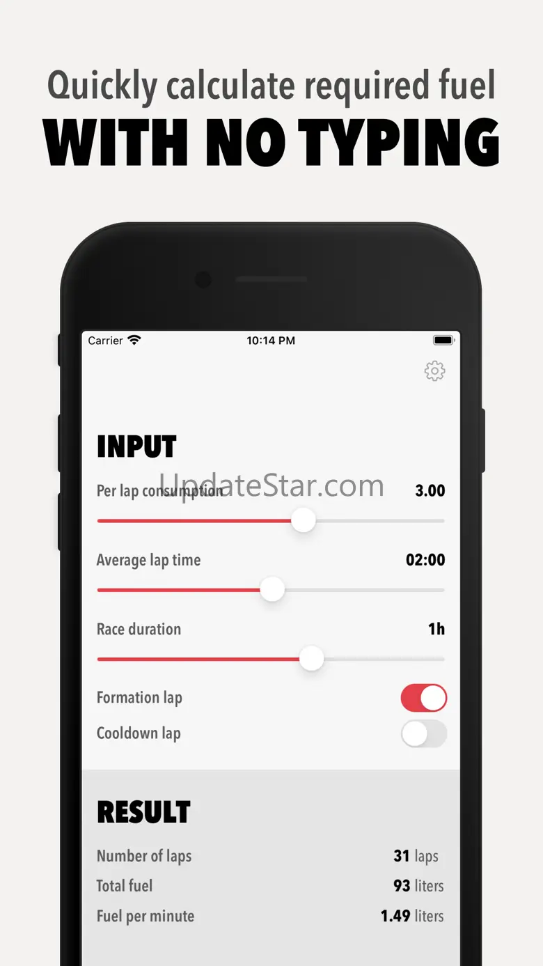 Fuel Calculator for ACC 2.0.2