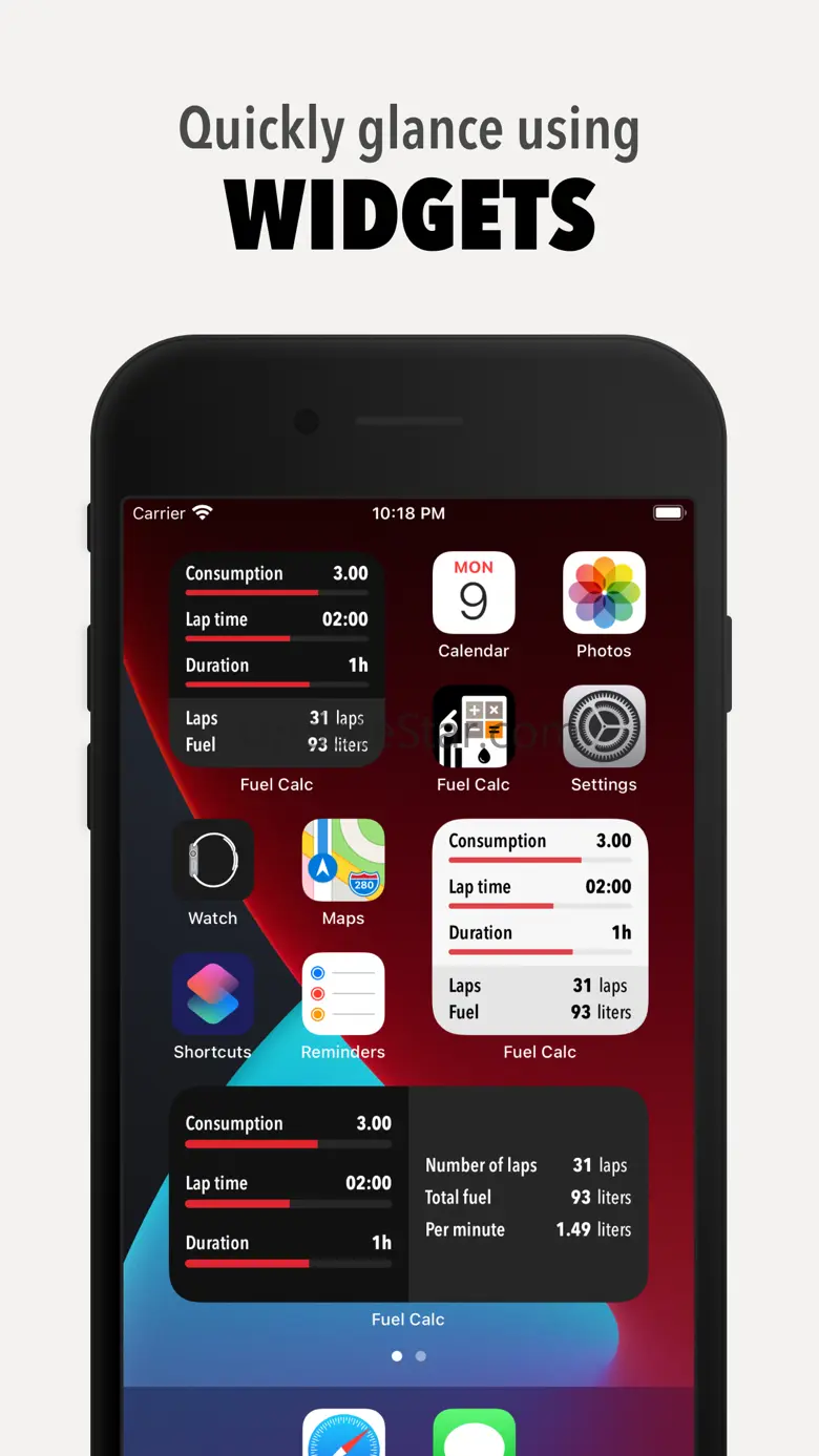 Fuel Calculator for ACC 2.0.2