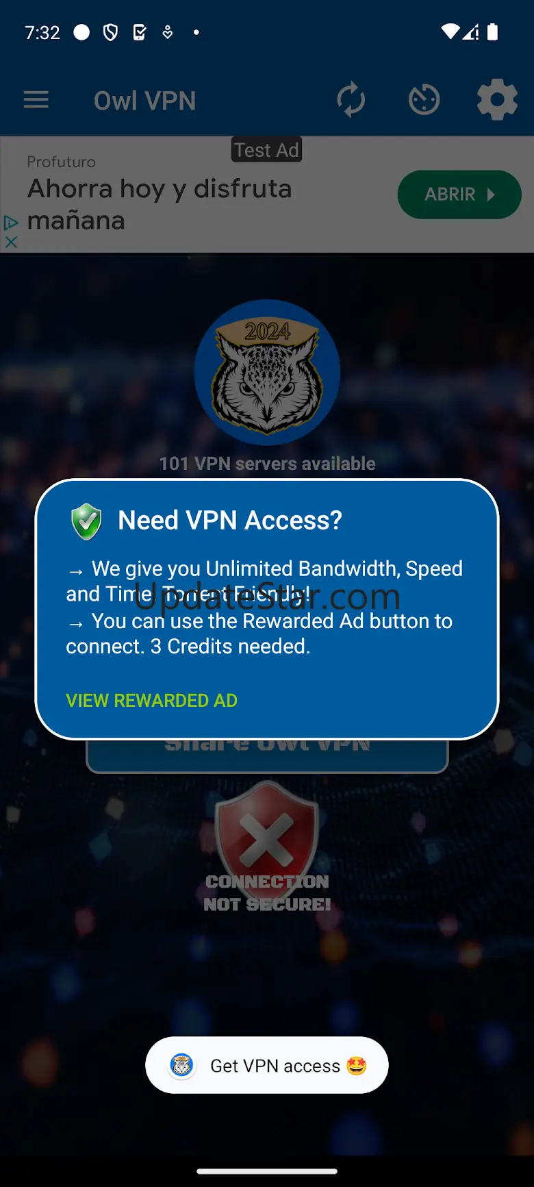 Owl VPN Fast Secure Proxy Net 1.2.4