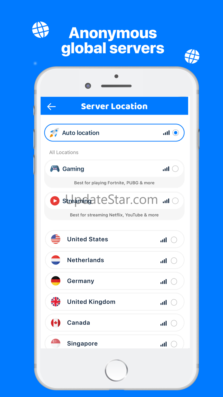 1VPN: Fast and Unlimited VPN 2.1.0
