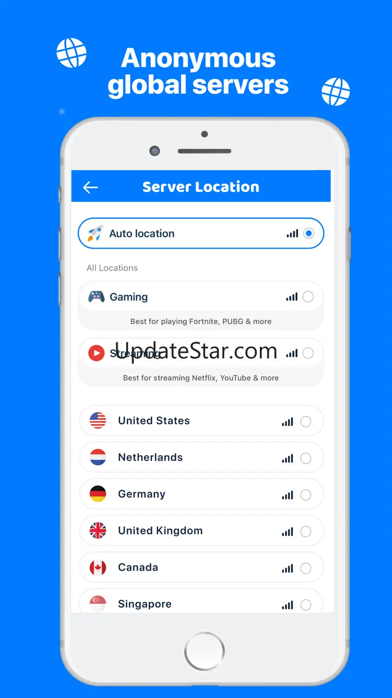 1VPN: Fast and Unlimited VPN 2.1.0