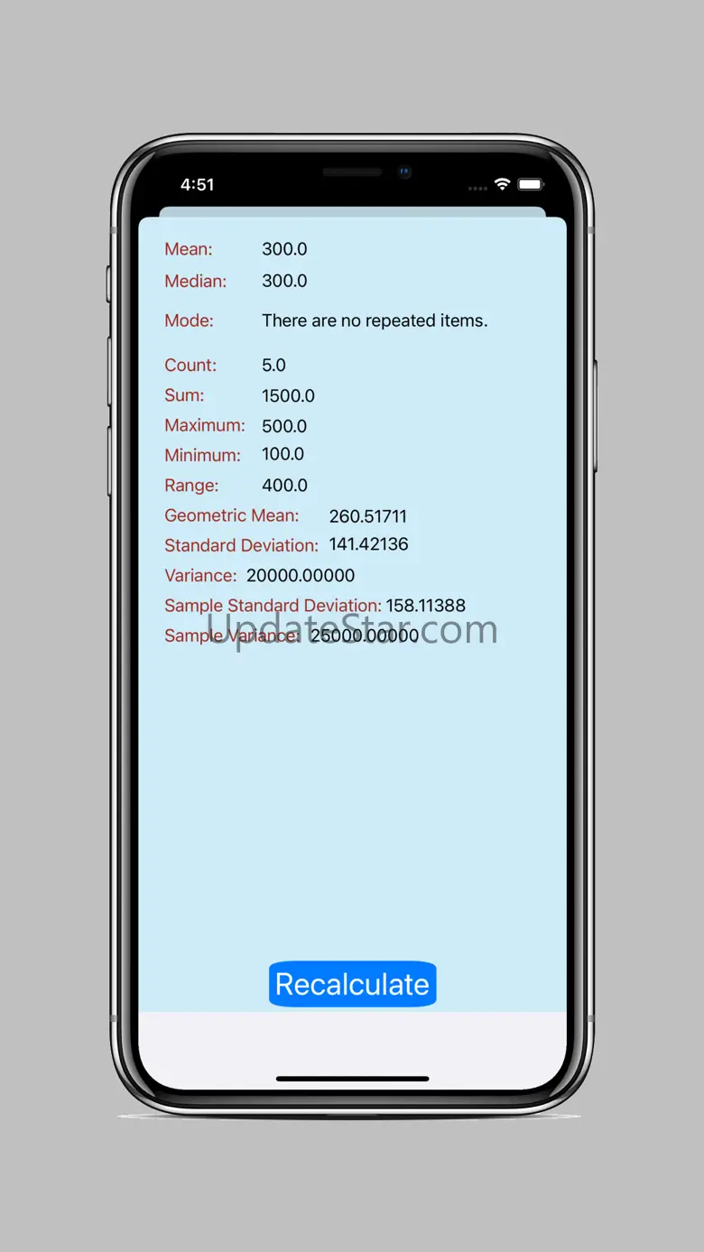 Statistics Calculator - Basic 1.2