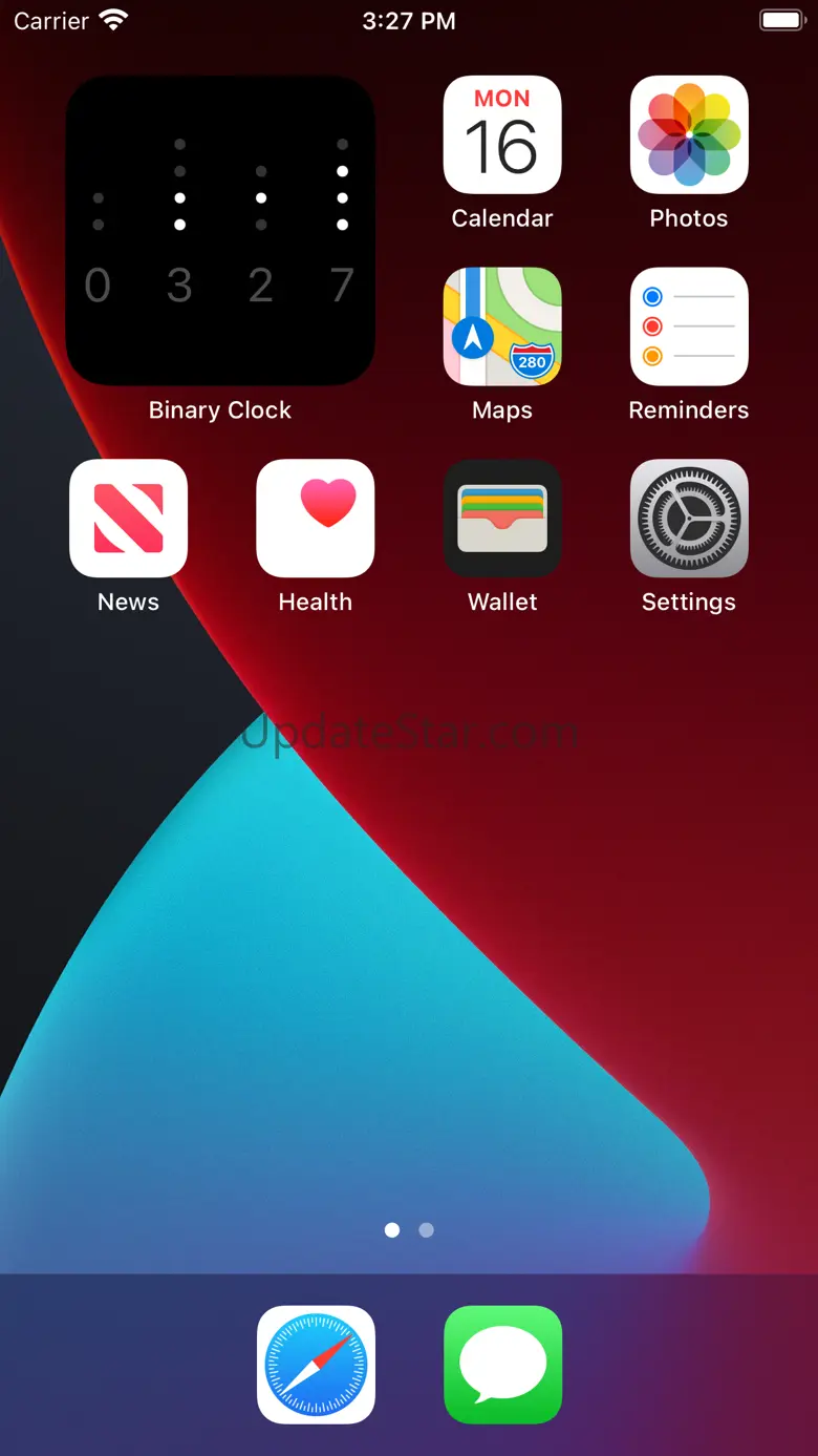 Binary Time Widget 1.0
