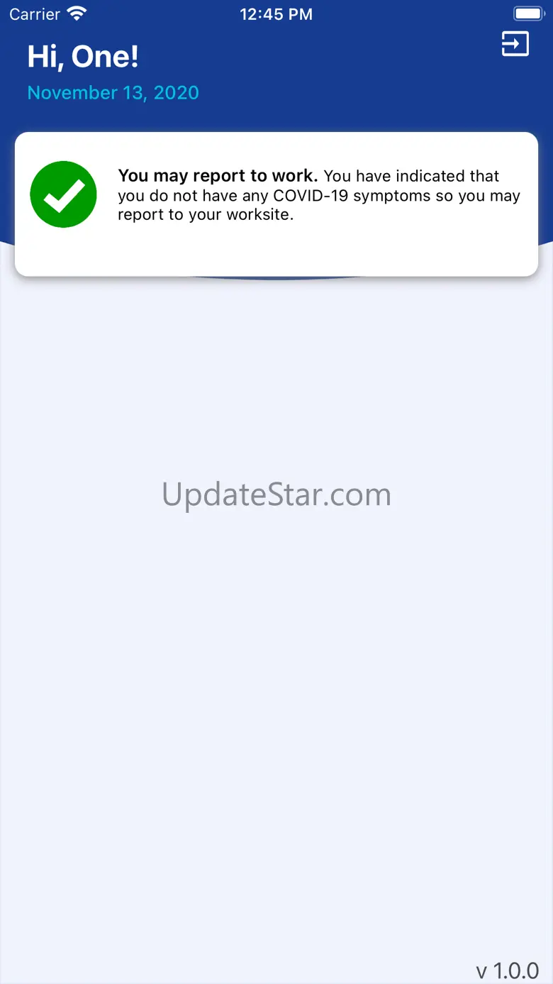 Schools Self Screening 1.1.3